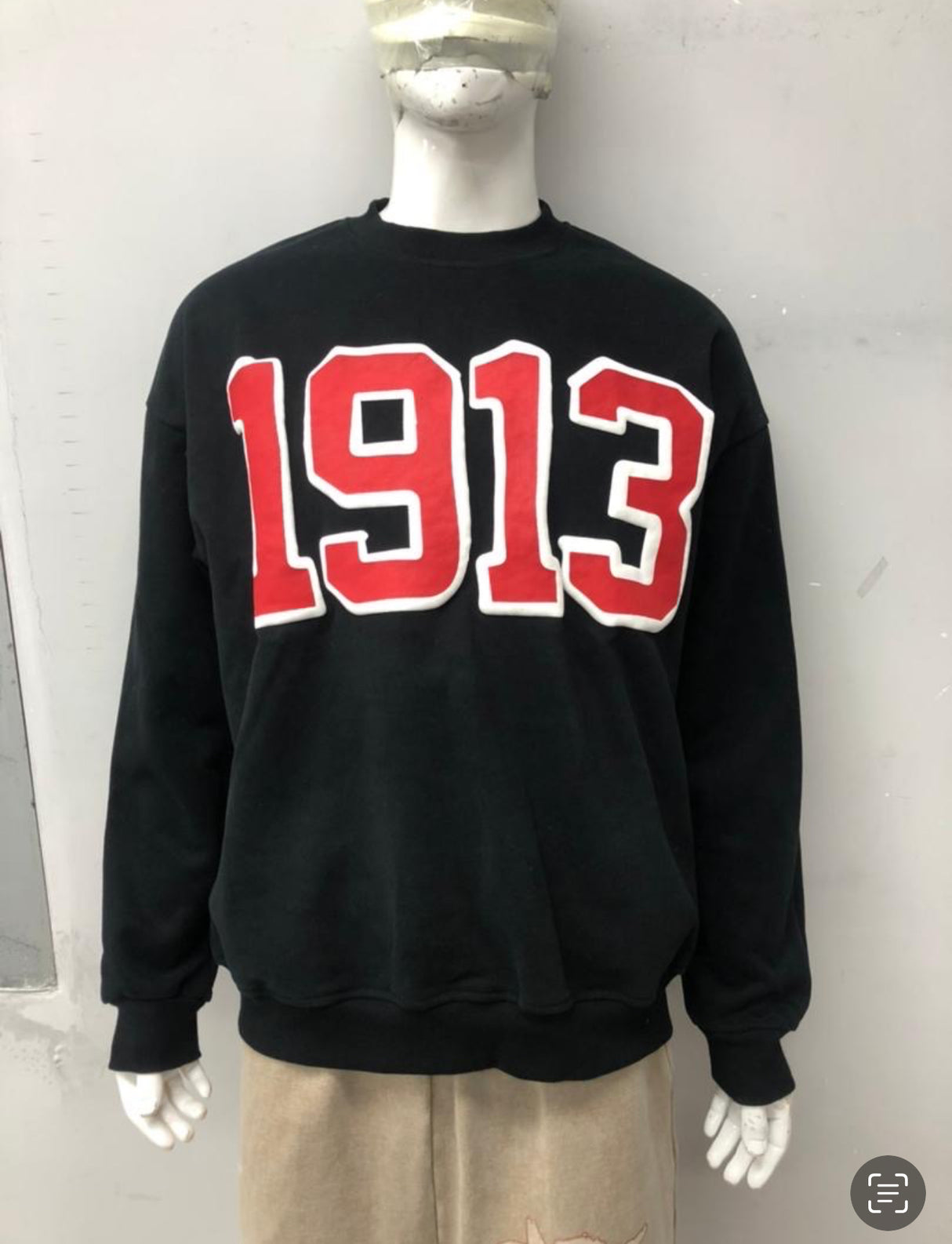 Delta ALPHA MADE Puffy Crewneck