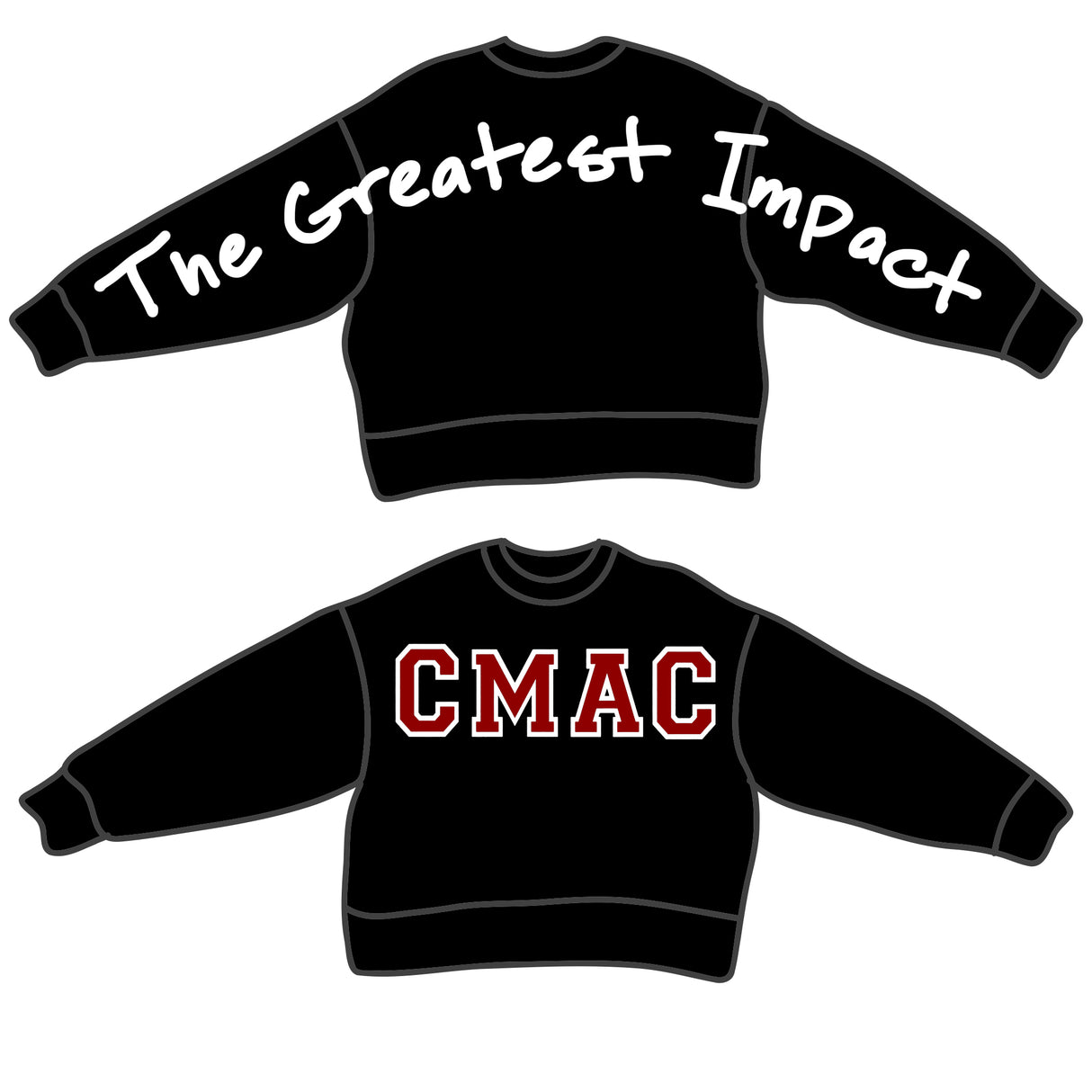 CMAC Puffy Paint Sweatshirt