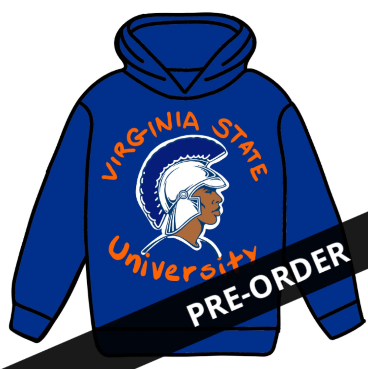 Virginia State Puffy Hoodie