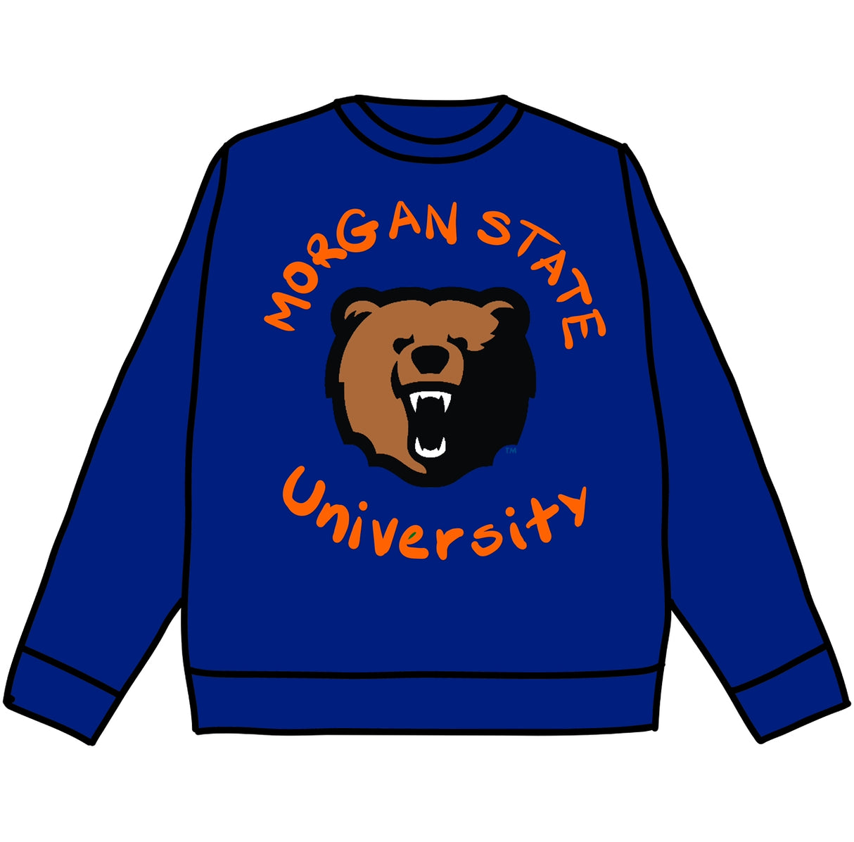 Morgan Puffy Crewneck