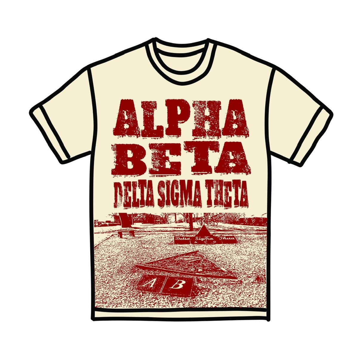 ALPHA BETA MADE Tee