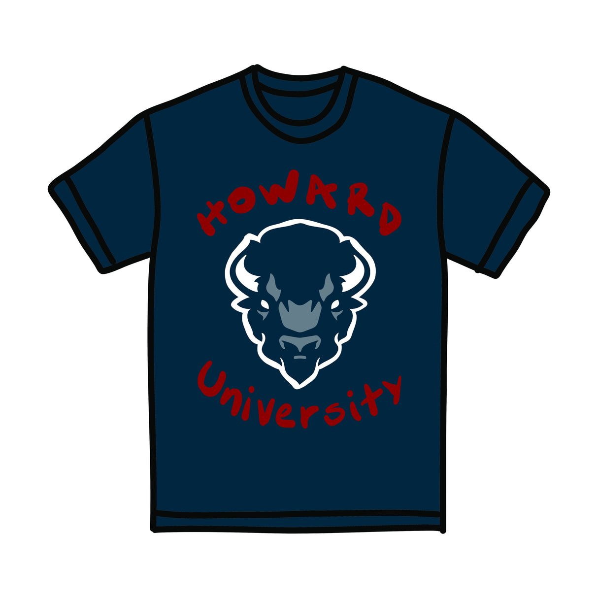Howard Bison Tee