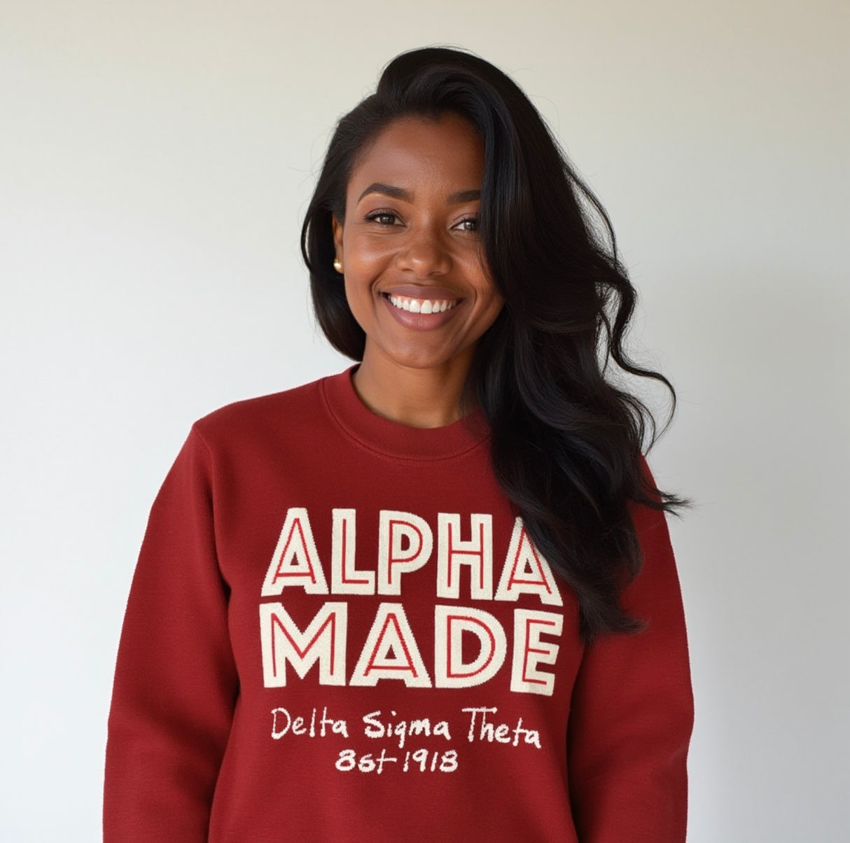 Delta ALPHA MADE Sweater Red