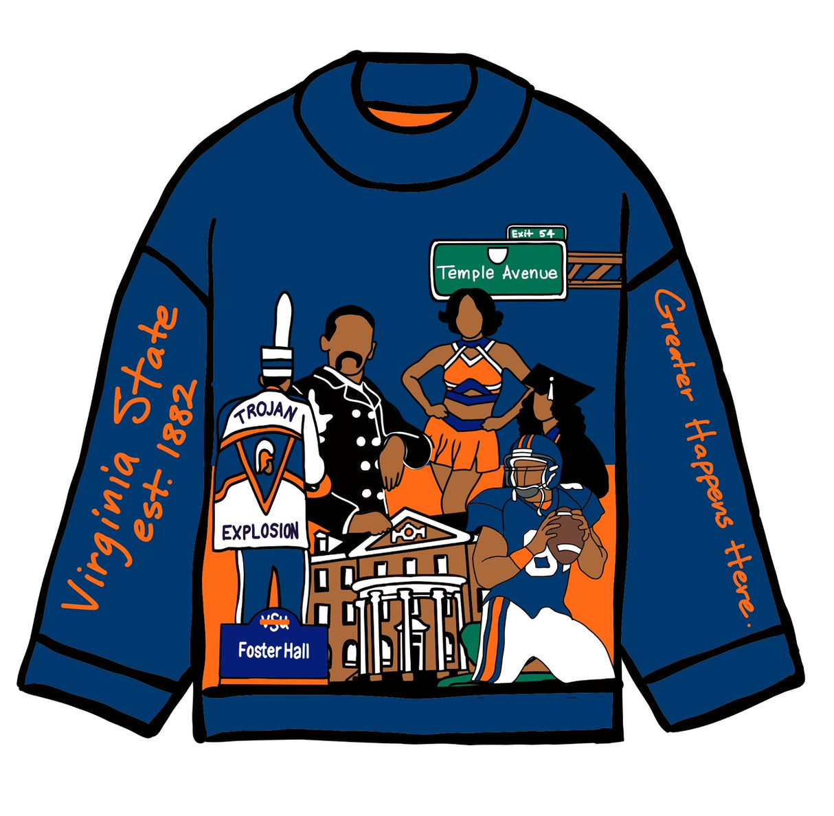 Virginia State Sweater