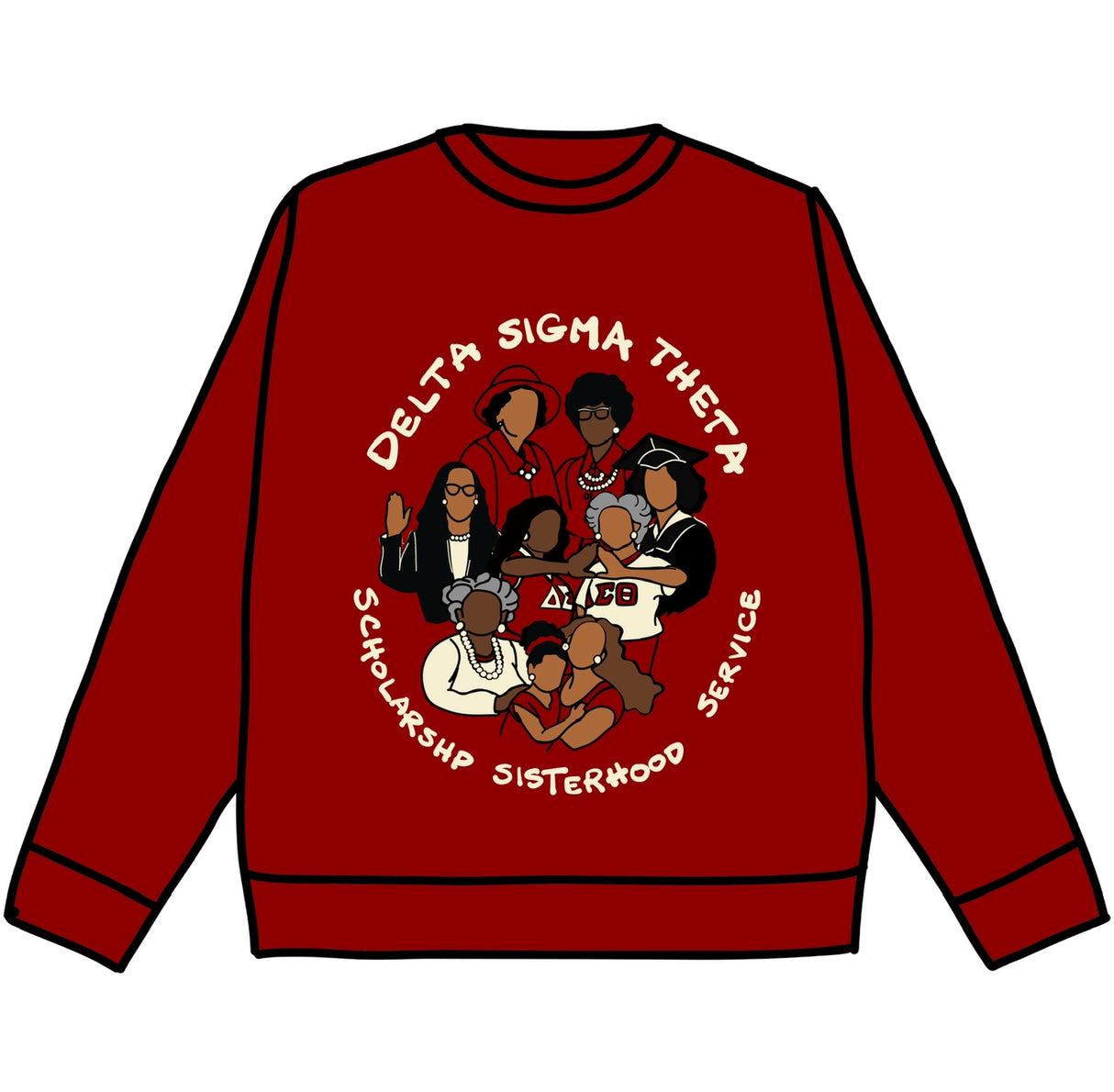 Delta Sigma Theta Crewneck