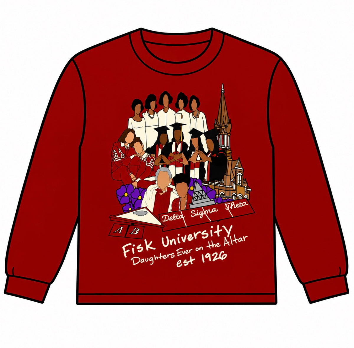 Alpha Beta Long Sleeve Tee