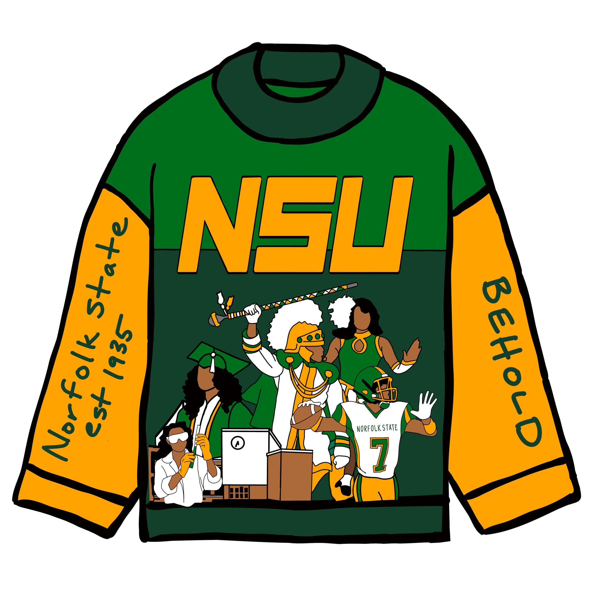 Norfolk State Sweater