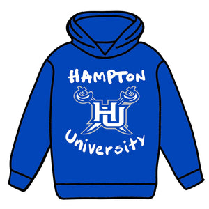 HAMPTON Puffy Paint Hoodie