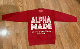 Delta ALPHA MADE Sweater Red