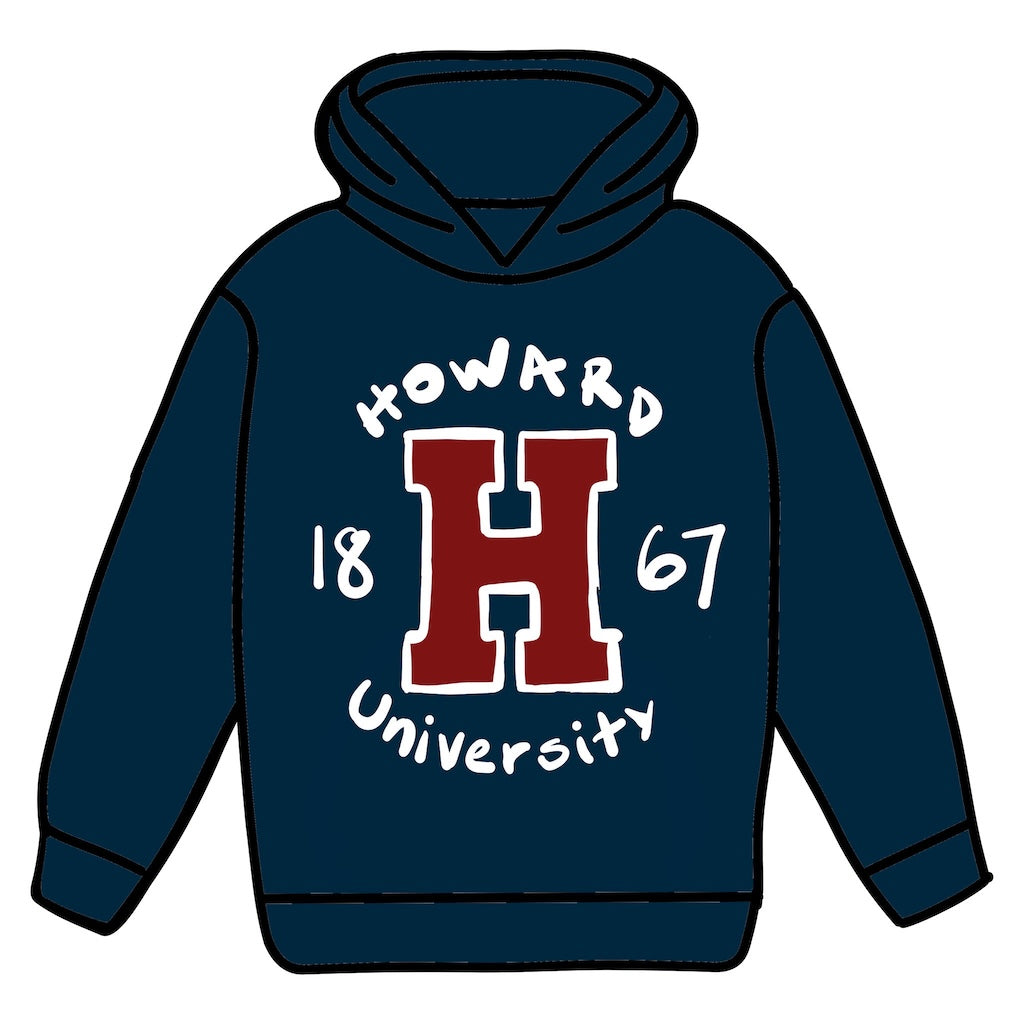 HOWARD 1867 Puffy Paint Hoodie