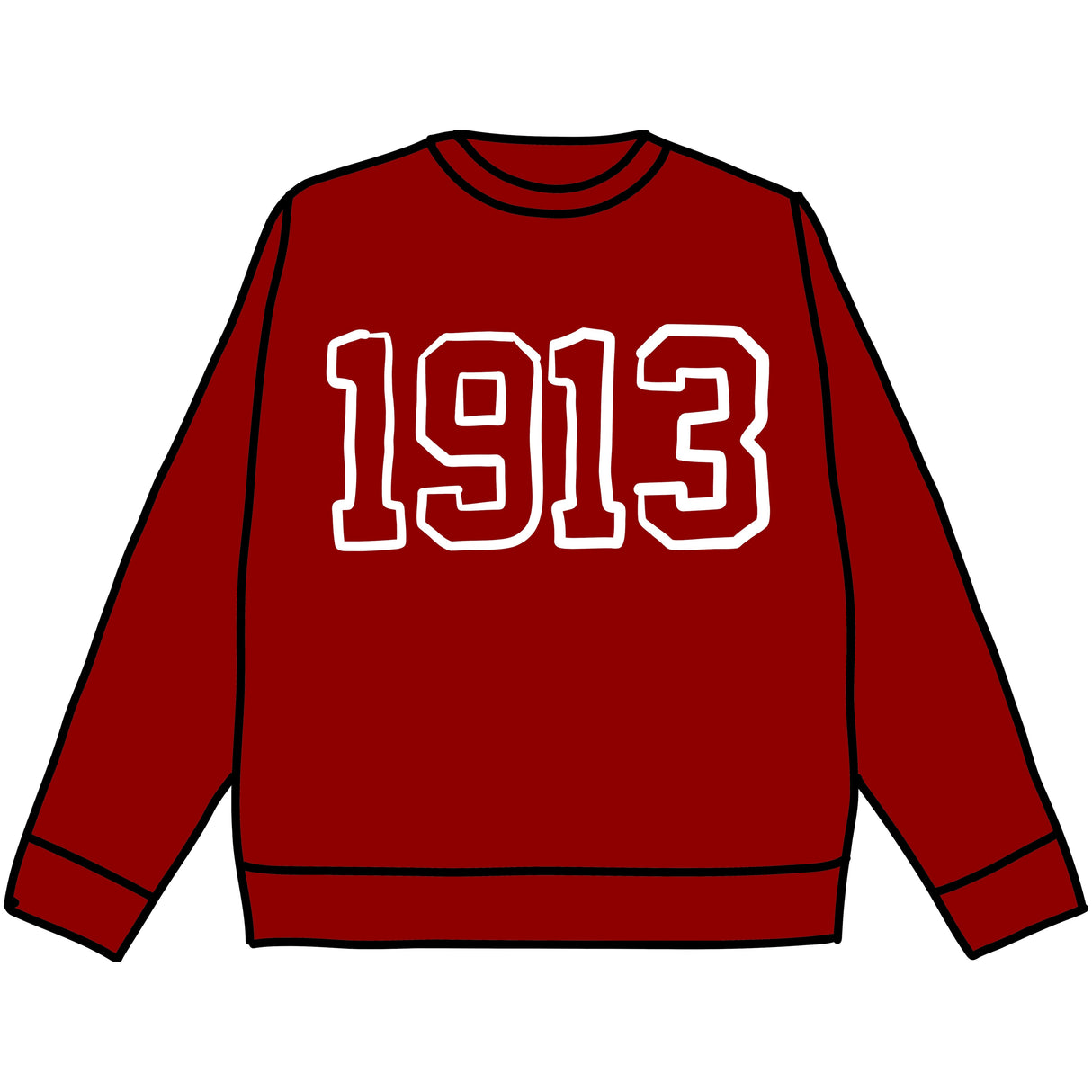 Delta "ALL OF MY LOVE" Puffy Crewneck