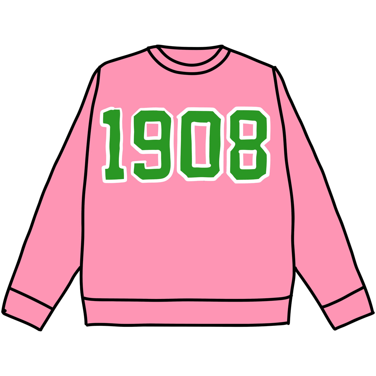 AKA Puffy Crewneck